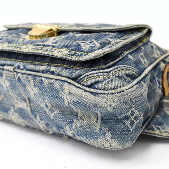 Louis Vuitton Bum Bag Body Bag Monogram Denim Blue - Picture 7 of 8